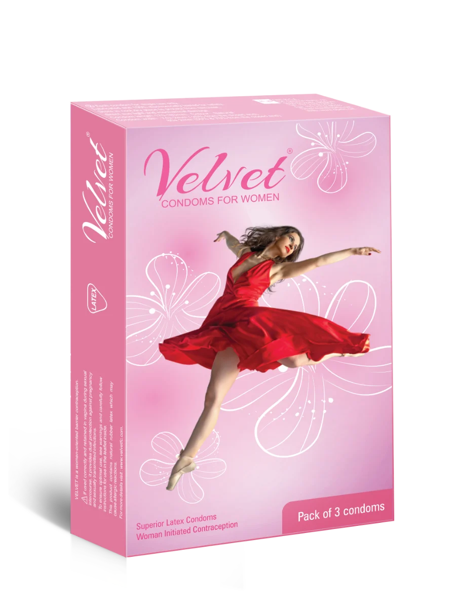 Velvet Female Condom
