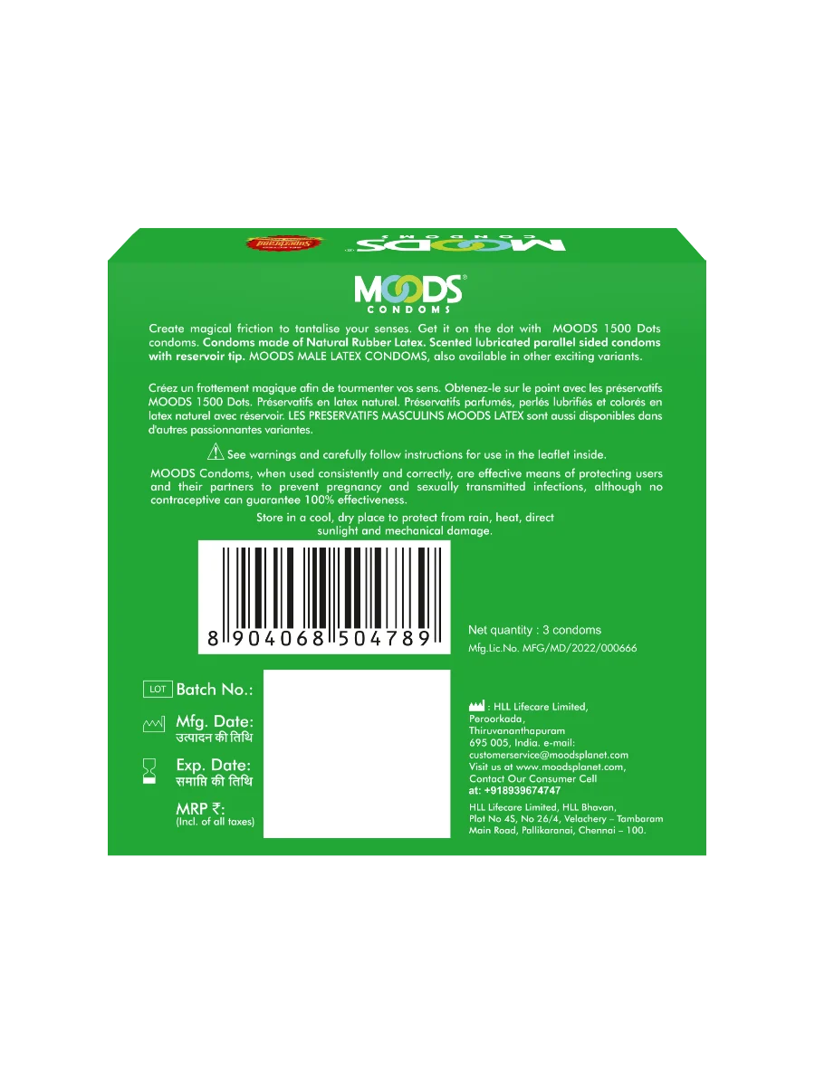 MOODS Silver 1500 Dot