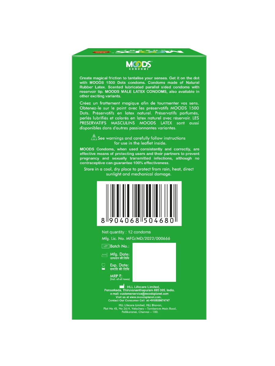 MOODS Silver 1500 Dot