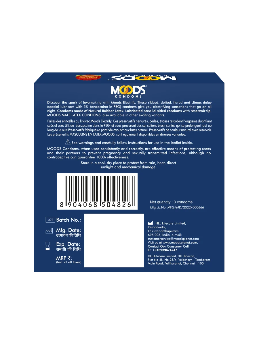 MOODS Silver Electrify