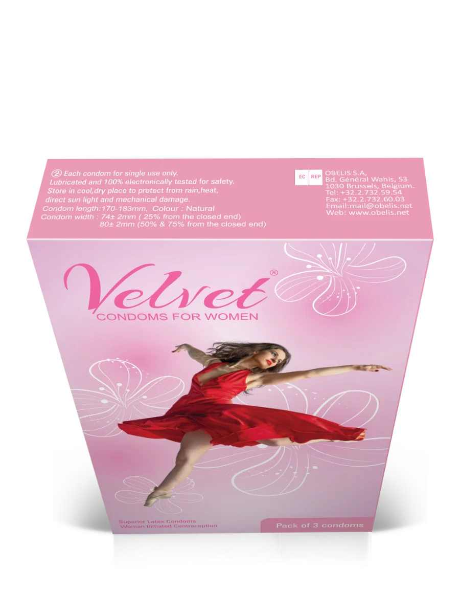 Velvet Female Condom